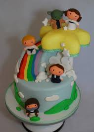 Cakes are made for weddings, as well as other special events, including showers, birthdays, graduations, anniversaries, and many more. Cute Star Wars Baby Shower Cake Neatorama