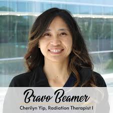 Congratulations to the newest Radiation Oncology Bravo Beamer award  winners, Gouri Mohey and Cherilyn Yip! They have been recognized by their  peers for their outstanding work providing exceptional service to patients  and