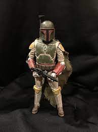 Boba Fett Star Wars Black Series Custom Repaint Action Figure Star Wars Black Series Custom Action Figures Black Series