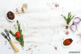 Browse 46,648 cooking background stock photos and images available, or search for christmas cooking background or food cooking background to find more great stock photos and pictures. Cooking Banner Background With Spices And Vegetables Top View Free Space For Your Text Wall Mural Yaruniv Studio
