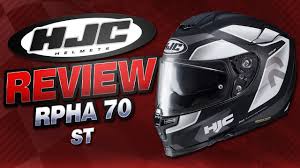 hjc rpha 70 st helmet review sportbike track gear