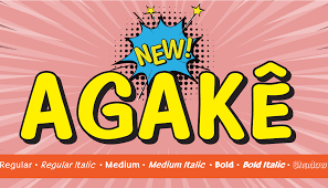 Agake Font by Cort9 · Creative Fabrica