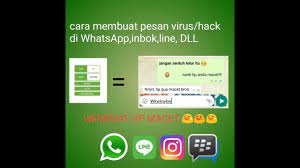 Cara membuat virus di termux. Cara Membuat Pesan Virus Hack Di Whatsapp Inbok Line Instagram Dll Youtube