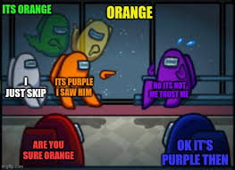 Among Us Blame Imgflip