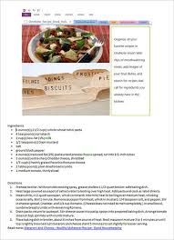 Struggling to cook healthy meals at home? Ai Vector Eps Indesign Publisher Free Premium Templates Recipe Template For Word Cookbook Template Recipe Template
