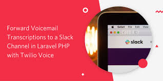 Do you want your editor to take a quick look over an article you've just written? Forward Voicemail Transcriptions To A Slack Channel In Laravel Php With Twilio Voice Twilio
