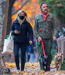All that was left was a box of old movies and a 16mm projector. Ethan Hawke Looks Cool In A Military Style Jacket As He And His Wife Ryan Take Their Dog For A Walk Fr24 News English