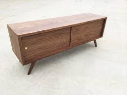 Mid Century Modern Tv Console Credenza Tv Stand Mcm By Monkehaus Mid Century Modern Tv Console Tv Console Modern Tv Console