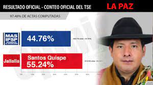 Son elecciones tranquilas y en paz, insistió el gobernador al llamar a quienes no han salido a sufragar a realizarlo en las próximas horas. La Ventaja De Santos Quispe Es Irreversible En La Paz Y Es El Nuevo Gobernador El Pais Opinion Bolivia