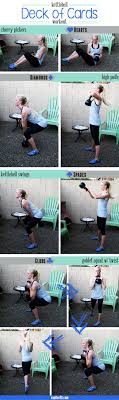Kettlebell Deck Of Cards Workout Vaulter Fit Kettlebell Kettlebell Workout Kettlebell Training