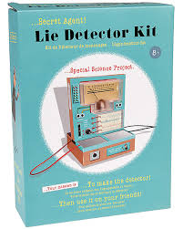 A lie detector test might be useful during a background check. Rex London Secret Agent Lie Detector Kit Try Your Hands At Electronics And Test Family And Friends Unisex Bambini
