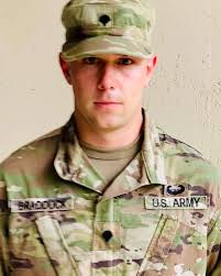 Spc. Mark Braddock, a combat medic specialist, was
