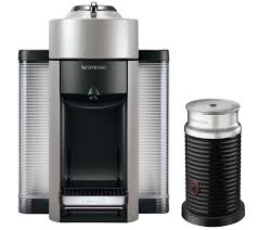 Turn on the coffee maker by pressing one of the control buttons. Delonghi Nespresso Vertuo Coffee Espresso Machine W Frother Qvc Com