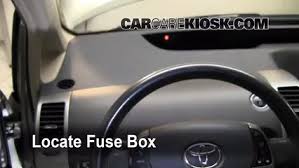 Posted by agneli on 6:04 am with no comments. Interior Fuse Box Location 2004 2009 Toyota Prius 2005 Toyota Prius 1 5l 4 Cyl