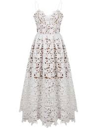 White Spaghetti Strap Backless Lace Crochet Dress Choies Com Lace Dress Lace Midi Dress Crochet Lace Dress