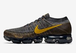 Black And Yellow Running Shoes Nike Vapormax Black Yellow 849558 021 Available Now Sneakernews Com Running Shoes For Men Black Nike Shoes Nike Air