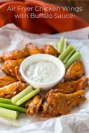 air fryer wings with buffalo sauce keto low carb yum