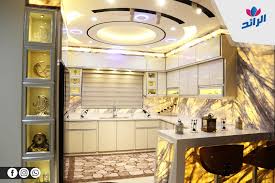 الرائد لمطابخ الالمنيوم والجرانيت مطبخ المنيوم لون اوف وايت