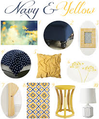 Navy And Yellow Bedroom Decor Yellow Bedroom Decor Blue And Yellow Living Room Yellow Bedroom