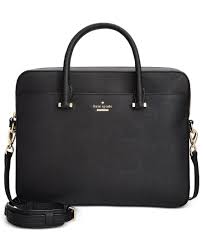 Take Your Tech To Stylish New Heights With Kate Spade New York S Ultra Sleek Ultra Chic Saffiano Kate Spade Laptop Bag Laptop Bag For Women Leather Laptop Bag