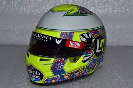 Considering f1 drivers are commonly known for living in. Lando Norris Mc Laren Renault Mexican Grand Prix Helmet 2019 Season Bell Helmet 2019 Season Frisianmodelcarshop Formula Racing Bell Mini Helmets