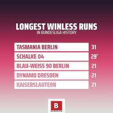 On the face of it, it seemed a sensible appointment. Bundesliga S Longest Winless Streaks Schalke Nearing An Unwanted Record