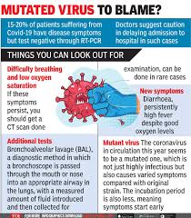 But new variants of the virus are worrying to medical experts like university hospitals and rainbow babies & children director of infectious disease dr. New Covid Symptoms Stealthy Virus Beating Rt Pcr Tests Find Docs India News Times Of India