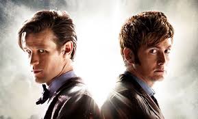 A clumsy clown one minute, a powerful force the next. David Tennant And Matt Smith Interview Doctor Who Den Of Geek
