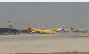 The missile struck the wing and penetrated the no. Dhl Plane In Nose Up Incident At Abu Dhabi Airport Business Aviation Business Middle East