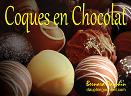Chocolats De Noel Fabriquer Ses Coques De Chocolat Pour Truffes Chardons Et Bonbons Spheriques Le Blog De Bernard Dauphin