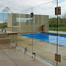 Shaped and sold in corners. Beautiful Swimming Pool Fence Project Use Stainless Steel Glass Spigot Glass Latch Hinge Our Vast Is A Manufactu Glass Pool Glass Pool Fencing Pool Fence