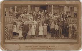 Creek And Cherokee Students Attending Baptist Indian University In Muskogee Native American History Native American Heritage Native American Tribes