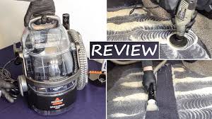 Bissell 3624 Spotclean Professional Portable Carpet Cleaner Corded Best Buy Review Of Bissell 3624 Spotclean Professional Portable Carpet Cleaner Youtube