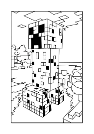 Every day, there is a daily. Minecraft Creeper Coloring Pages Minecraft Coloring Pages For Kids