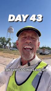 It’s DAY 43 and I’ve made it to the official midway point in the US. Not  quite halfway in my run yet but close! , #runmarkrun2024 #parkinsonsdisease  #parkinsonsawareness #ultrarunning #ultrarunner ...