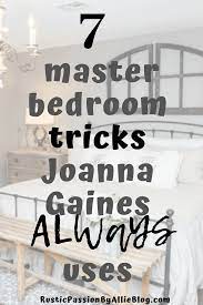 7 Master Bedroom Tricks Joanna Gaines Always Uses Fixer Upper Bedrooms Master Bedroom Wall Decor Joanna Gaines Bedroom