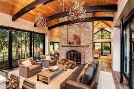Aspen Interior Design Runa Novak Iys Interior Design Firm Modern Rustic Living Room Mountain House Interior House