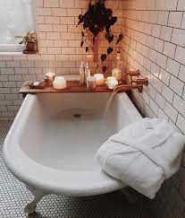 Clawfoot bathtub caddy with reading rack body. Wooden Bathtub Tray Clawfoot Tub Bathroom Tub Tray Wooden Bathtub