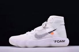Off White X Nike React Hyperdunk 2017 Flyknit Aj4578 100 Off White Shoes Nike Air Jordans