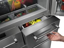 Please try a different email address. Kitchenaid 25 76 Cu Ft Stainless Steel French Door Refrigerator Krmf706ess The Maytag Store