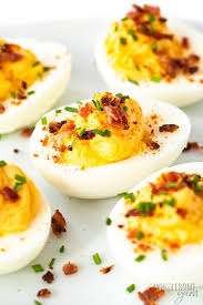 Your daily values may be higher or lower depending on your calorie needs. Easy Keto Deviled Eggs Recipe Wholesome Yum