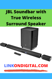 Download zoom cloud meetings on pc with memu android emulator. Jbl Soundbar With True Wireless Surround Speaker Sound Bar Surround Speakers Jbl