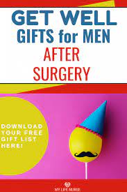 Get well soon gifts for men cheer up a friend or loved one who is recuperating with get well gifts. Best Gifts Men Actually Want When Stuck In Hospital My Life Nurse
