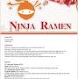 Ninja Ramen from dayton937.com
