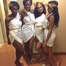 Goddess Group Halloween Costume Greek Goddess Costume Toga Party Costume Goddess Costume Halloween