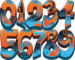 Graffiti Numbers Images – Browse 17,643 Stock Photos, Vectors, And Video |  Adobe Stock