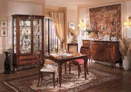 Sala Da Pranzo Cristalliera Tavolo Sedie E Credenza Sala Da Pranzo Stile Veneziano Sala Da Pranzo In Legno Sala Da Pranzo
