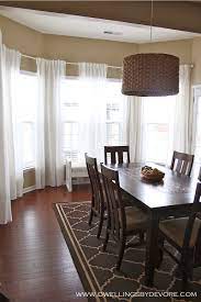Amazon's choice for curtains for dining room windows. Dwellings By Devore Bay Window Curtains Dining Room Windows Curtain Panels Living Room Dining Room Decor