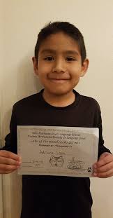 Adriano Loza (aka...NINO) was just named New Horizon's (Nampa) LOBO OF THE  MONTH!!! We asked Nino why he feels school is so important. His response  was awesome! Nino said that learning and