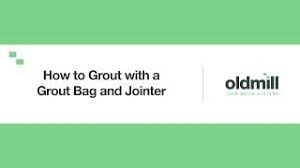 What color grout should be used? How To Grout With A Grout Bag And Brick Jointer Youtube